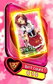 C.C.タイム中のカード・ピンク背景