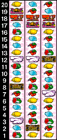 マジカルハロウィン6・リール配列