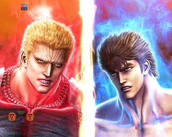 ケンシロウVSラオウ「撃」リーチ