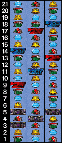 貞子vs伽椰子　リール配列