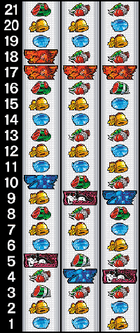 ダンガンロンパ　リール配列