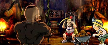 ブラザー・一輪車演出