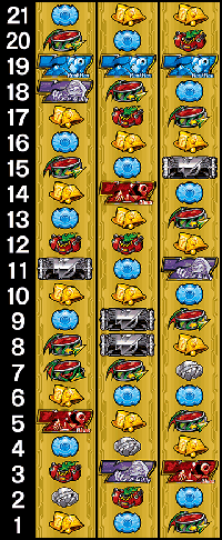 ロックマン　リール配列