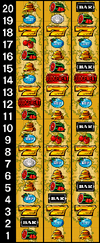 ルーレットクイーン リール配列