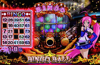 赤ビンゴカード