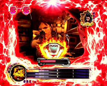 最終ボタン・炎