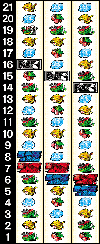 らんま1/2 リール配列