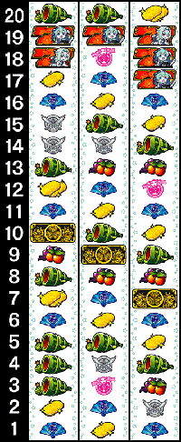 戦コレ![泰平女君]徳川家康　リール配列