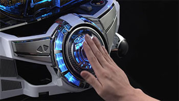 ボタン押下予告