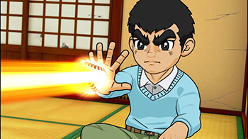 壁穴演出（飛雄馬宅ステージ限定）