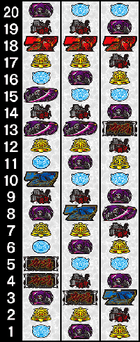 回胴黙示録カイジ4　リール配列