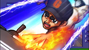 野球ゲーム対決演出