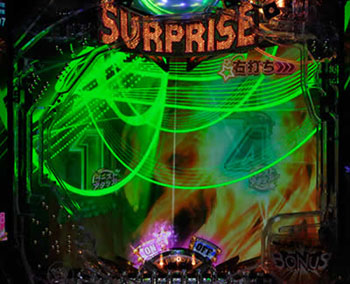 レーザーボール予告