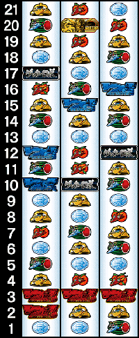 ゲッターロボ　リール配列