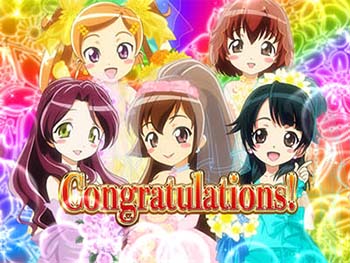 ウェディング画面