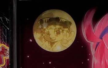 月にドンちゃん