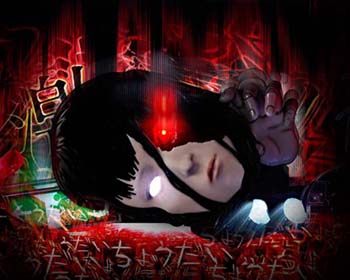 人形ギミック落下2