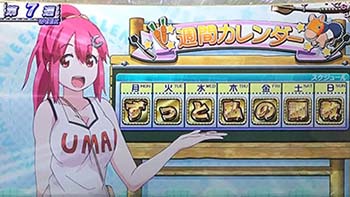 特殊スケジュール