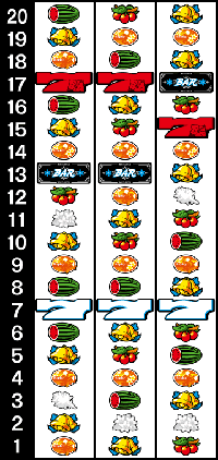 マイフラワー30 リール配列