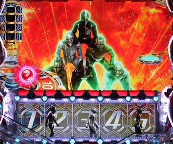 戦闘員決めポーズ