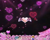 羽根付きハート＋ハートエフェクト