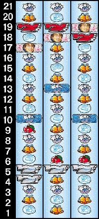 スロット冬のソナタ・リール配列