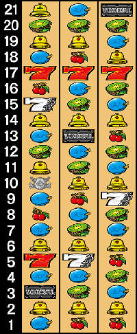 ワンダフルジャック　リール配列