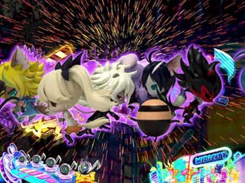 キャラ通過予告