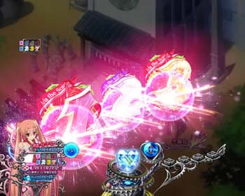 図柄アクション予告