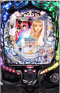 パチンコ白魔女学園　赤き騎士団ver.　筐体画像