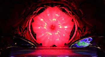 成功時　桜フラッシュ「赤」