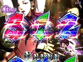 ガールズモードミニキャラ演出