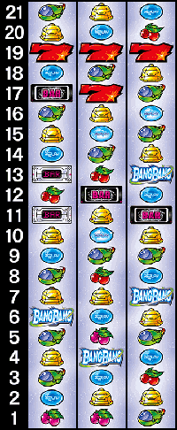 バンバンクロス　リール配列