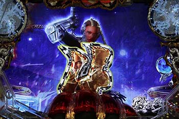 変動開始時図柄キャラアクション前兆予告