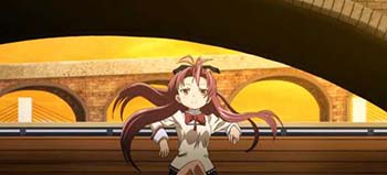 夕方バスステージ