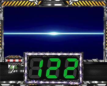 全画面フリーズ予告