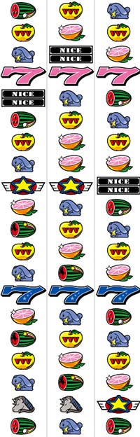 ドリームクルーン2 リール配列