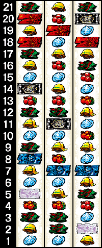 サラリーマン金太郎MAX リール配列