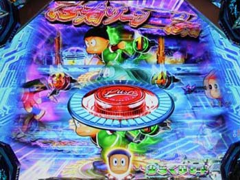 リーチ後ボタン予告