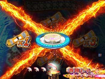 画面ルーレット予告