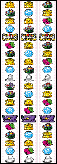 エヴァンゲリオンフェスティバル リール配列