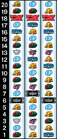 ファンタシースターオンライン2　リール配列