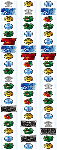 サラリーマン番長2 リール配列