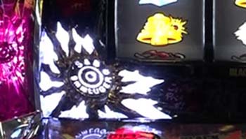 リール左下の弾丸ランプ