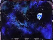終了画面・宇宙空間＋地球
