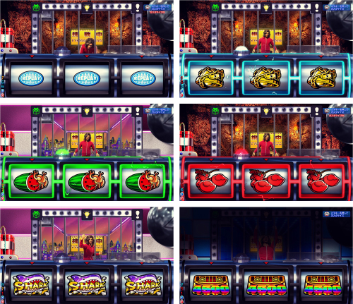 スロットリール演出_出目