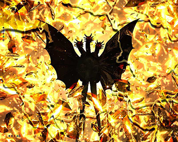 キングギドラ咆哮予告