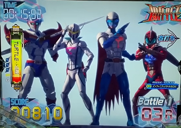 インフィニティバトル_敵味方登場あおり