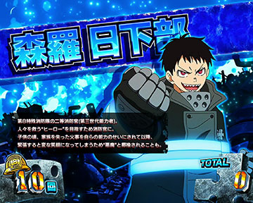 REGULAR BONUS中のキャラ出現パターン