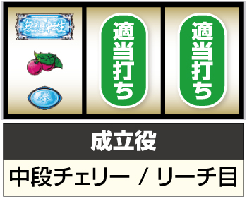 スマスロ北斗の拳_順押し手順②